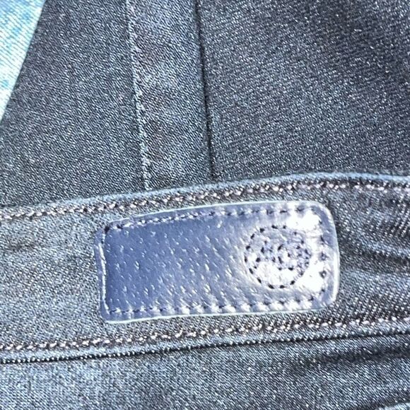 AG Adriano Goldschmied The Ballad Slim Bootcut Black Jeans Sz 27 R - Picture 10 of 10